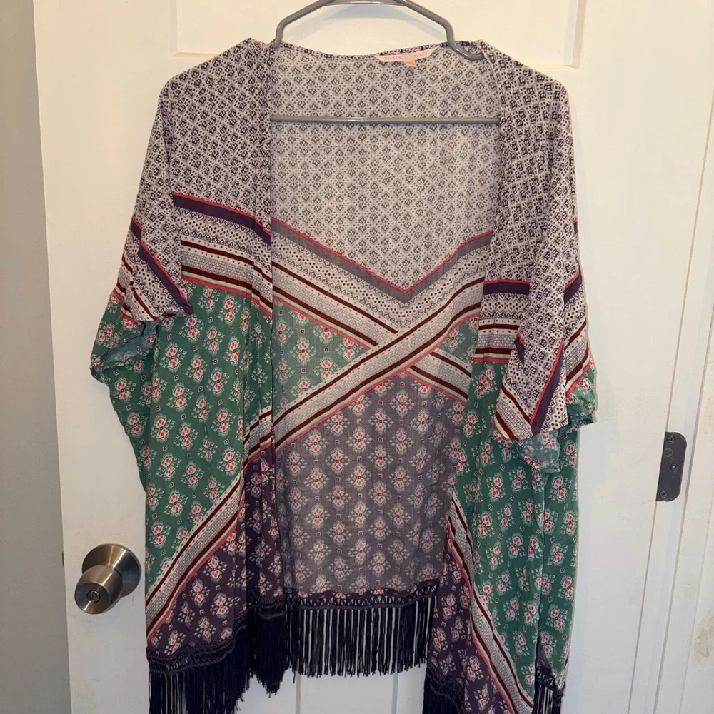 Victoria's Secret Multicolor Kimono Top - Picture 1 of 1
